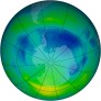 Antarctic Ozone 1997-08-12